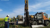 FOTO Autostrada A3 Ploiești – Brașov: Au fost reluate forajele geotehnice, după deblocarea proiectului