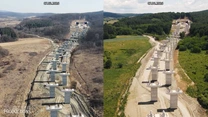 VIDEO Autostrada A1 Lugoj – Deva: Cum au evoluat lucrările la secțiunea „tunelurilor urșilor” în ultimele trei luni
