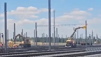CFR Infrastructură: Valu lui Traian, punct strategic pentru traficul feroviar de marfă, modernizat în proporție de 86%