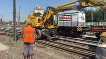 FOTO Calea ferată din Germania, modernizată de BAWI București, se redeschide vineri