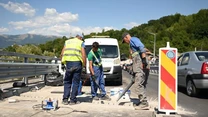 FOTO Centura Comarnic, pe „ultima sută de metri”. Ce lucrări se mai execută acum