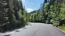 VIDEO Lucrările la un drum turistic din Carpații Meridionali, realizate 35%