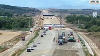 VIDEO Autostrada A13 Sibiu – Făgăraș: Turcii de la Makyol spun că au trecut de pragul de 50% pe lotul 2