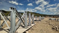 VIDEO Premieră în Europa: noul laminor de la Oțelu Roșu revitalizat de Umbrărescu, prinde contur