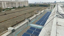 Ministerul Mediului a repus în funcțiune sistemul de panouri fotovoltaice instalat pe clădirea instituției