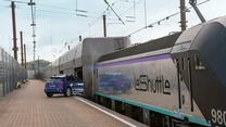 Accident la Eurotunnel – Un tren LeShuttle a fost lovit de un microbuz. 19 răniţi