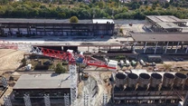 VIDEO Umbrărescu transformă fostul laminor de la Oțelu Roșu în fabrică pentru autostrăzi. UMB Steel va produce cabluri de înaltă rezistență pentru poduri