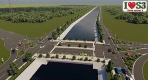 Primăria Sectorului 3 a început construirea unui pod rutier peste râul Dâmbovița