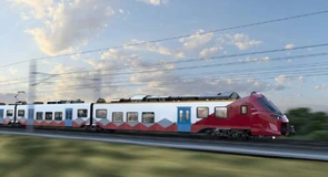 Tren cu două vagoane separate pe ruta Oradea-Constanța