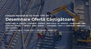 Calea ferată Craiova – Caransebeș: A fost semnat contractul pentru lotul 1, în valoare de două miliarde de lei