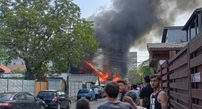 Incendiu la o casă în sectorul 3 din București