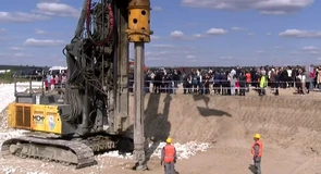 VIDEO Moment istoric. Au început lucrările la primul pod peste Prut, după Revoluţie