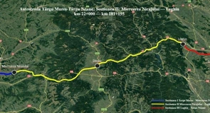 Autostrada Unirii A8: Turcii de la Ozaltin, desemnați câștigători pe lotul Miercurea Nirajului – Sărățeni
