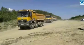 VIDEO Autostrada A3 Transilvania: Umbrărescu are 460 de muncitori mobilizați pe lotul Zimbor – Poarta Sălajului