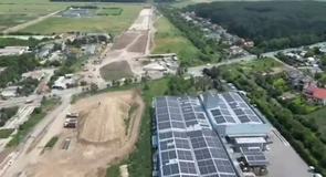 CNAIR: Lucrările de pe lotul 1 al AO Nord se află într-un stadiu avansat, cei doi constructori din asocierea româno-italiană operând pe sectoare distincte (Video)
