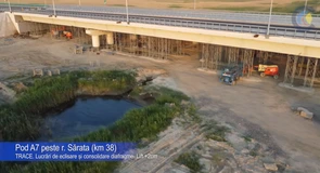 VIDEO Autostrada A7 Ploiești – Buzău: Lotul 2 ar putea fi dat în trafic până la finalul lunii viitoare
