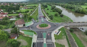 Strabag deschide centura ocolitoare a municipiului Făgăraș cu cinci luni înainte de termen