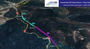 Autostrada Unirii A8: Umbrărescu, desemnat câștigător pe cel mai dificil lot, Grințieș – Pipirig