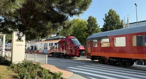 FOTO Al cincilea tren Alstom pentru ARF a plecat de la fabrica din Germania către România