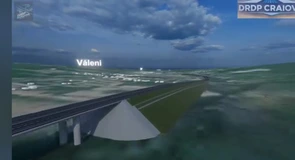 VIDEO Autostrada A1 Sibiu – Piteşti: Cum va arăta sectorul Poiana – Tigveni din cel lung tronson montan. Va avea 28 de structuri