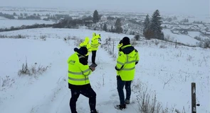 Autostrada Unirii A8: UMB a finalizat studiul topografic pe cel mai lung lot, Ditrău – Grințieș