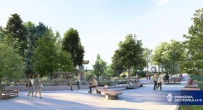 FOTO Cum va arată cel mai nou parc din București