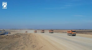 VIDEO Autostrada A7 Bacău – Pașcani: Umbrărescu a mobilizat peste 600 de muncitori pe loturile 2 și 3, realizate peste 40%