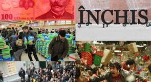 Criză România. Concedieri, închideri şi ieşiri de pe piaţă, din cauza scăderii consumului şi creșterea costurilor pentru companii – avertismentul comercianţilor