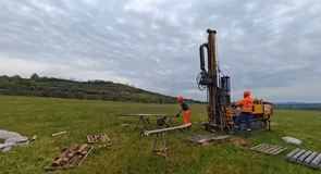 VIDEO „Autostrada Sudului A6”: Imagini cu lotul Filiași – Drobeta Turnu Severin, unde se execută foraje geotehnice