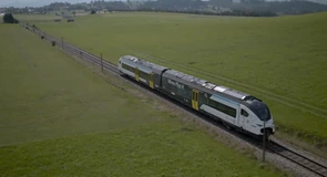 FOTO – VIDEO Cum arată trenurile Siemens pe hidrogen care vor veni în România și pe unde vor circula