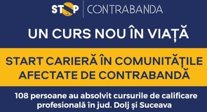 Un curs nou în viață pentru comunitățile vulnerabile: 108 persoane calificate în prima serie a programului ANOFM – BAT România,  dedicat comunităților afectate de contrabandă
