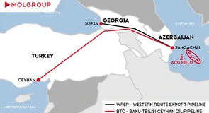 Grupul maghiar MOL și partenerii săi au început producția de gaze din zăcământul ACG din Azerbaidjan, unul dintre cele mai mari zăcăminte de țiței din lume