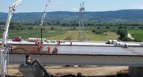 VIDEO Autostrada A7 Focșani – Bacău: UMB a ajuns la un stadiu de 75% pe lotul 3