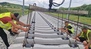Calea ferată Cluj – Oradea: Lucrările de modernizare a lotului 1 au ajuns la 70% – CFR SA