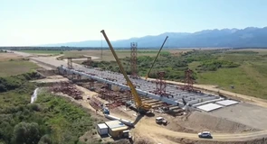 VIDEO Autostrada A13 Sibiu – Făgăraș. Ce progrese înregistrează turcii de la Makyol pe tronsoanele 3 și 4