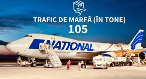 Aeroportul din România unde transportul de marfă a crescut cu 54% în iulie