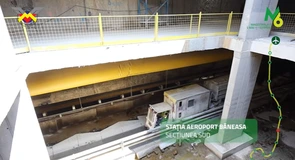 VIDEO Metroul de Otopeni. Lucrările la secțiunea sudică au ajuns luna trecută la 71%, iar la secțiunea nordică – la 35%