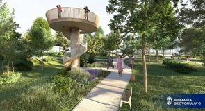 FOTO Azi începe construcția unui nou parc mare în București. Cum a fost „salvat” terenul de la dezvoltare imobiliară