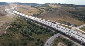 VIDEO Autostrada Transilvania: Care mai este stadiul lucrărilor la mega-viaductele de 3,2 kilometri