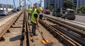 FOTO Pasajul Basarab din Capitală: Care mai este stadiul lucrărilor și când revin tramvaiele