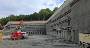 Autostrada A1 Sibiu – Pitești: A fost realizatā peste 80% din infrastructura pentru lansarea TBM-ului la cel mai lung tunel