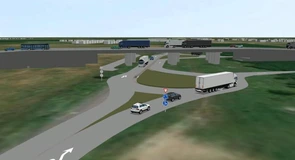 FOTO Autostrada Bucureștiului A0: Un nou nod rutier a fost aprobat luni de Ministerul Transporturilor