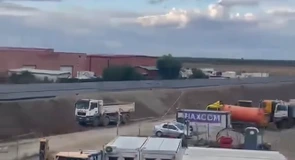 Autostrada Bucureștiului A0: Ce lucrări mai trebuie executate la pasajul DN3, pentru ca lotul chinezilor să fie în trafic la finalul lunii viitoare