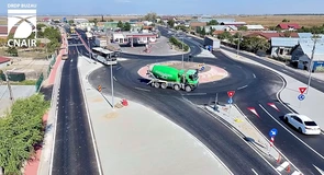 VIDEO „Drumul Morții”: Au fost finalizate lucrările la giratoriul de pe DN2 de la Spătaru, Buzău