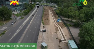 Magistrala 6 de metrou: Lucrările avansează pe secțiunea până la Băneasa. Au fost turnați sute de metri cubi de beton VIDEO