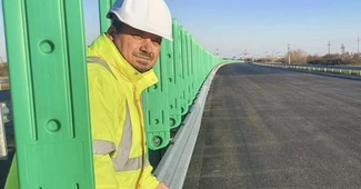 VIDEO Autostrada Bucureștiului A0: A început pre-recepția lotului 3 Sud. Se testează sistemul de iluminat