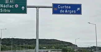 VIDEO Cum arată acum ultima secțiune a autostrăzii  A1 Pitești-Curtea de Argeș, care se va deschide în câteva zile