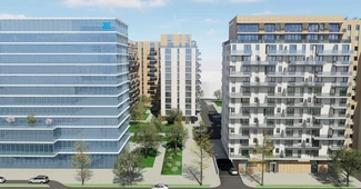Primele imagini și detalii despre proiectul cu locuințe și birouri de lângă mallul AFI Cotroceni din București