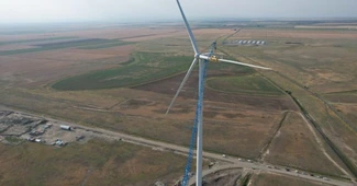 Cea mai mare turbină eoliană din România. Rezolv Energy a pus prima unitate Vestas de 6,4 MW în parcul eolian VIFOR din Buzău