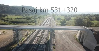 VIDEO Cel mai întârziat proiect feroviar din România. Cum au evoluat lucrările la lotul Ilteu – Gurasada în primul semestru